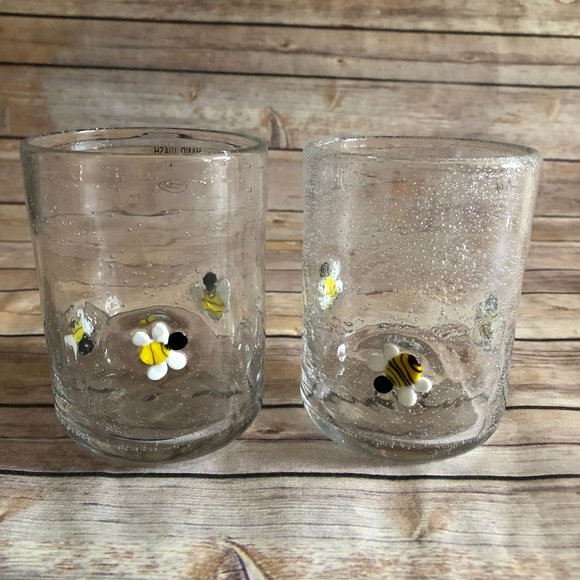 Anthropologie Dining 2 Anthropologie Honey Bee Bubble Drinking